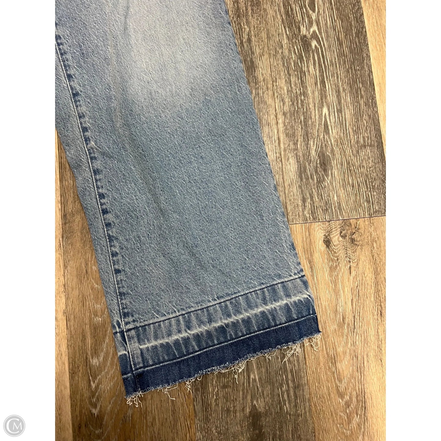Jeans Wide Leg By Madewell In Blue Denim, Size: 8/29