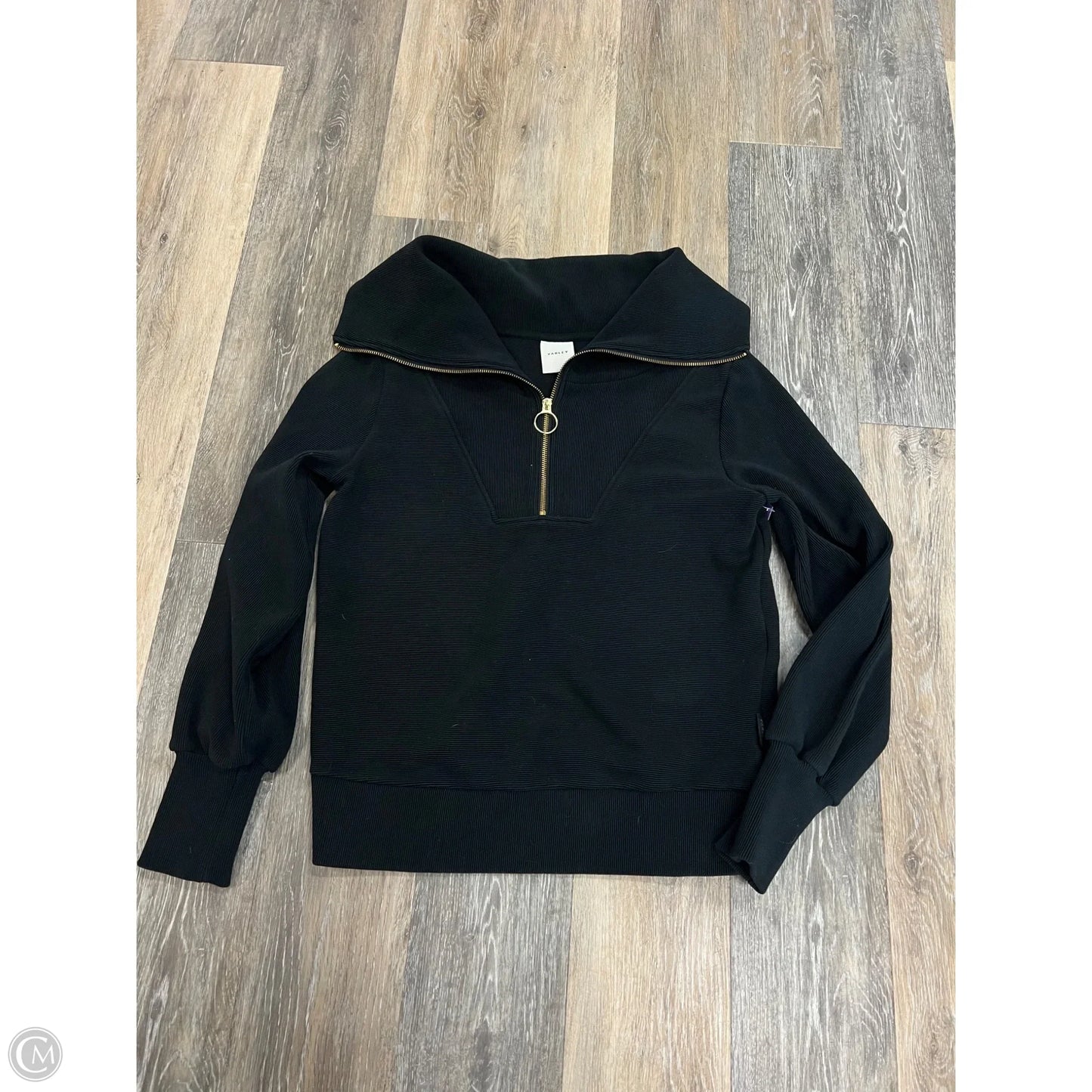 Sweatshirt Collar By Varley In Black, Size: Xs