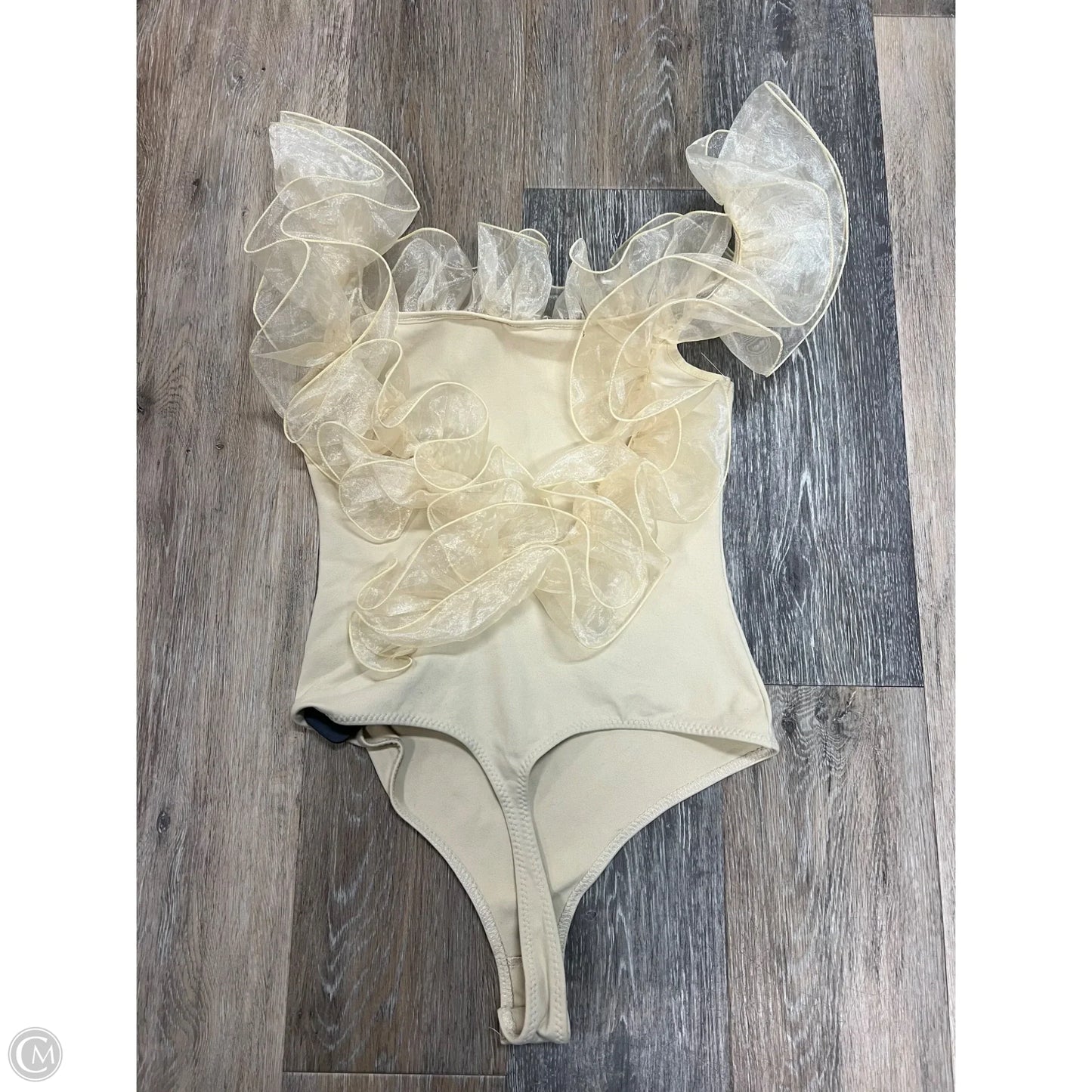 Bodysuit By Free People In Cream, Size: M