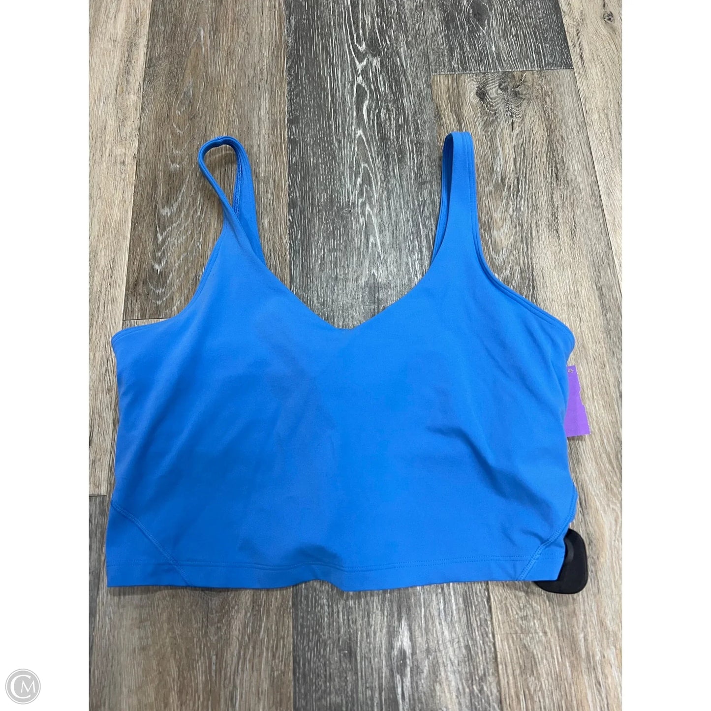 Athletic Tank Top By Lululemon In Blue, Size: 12