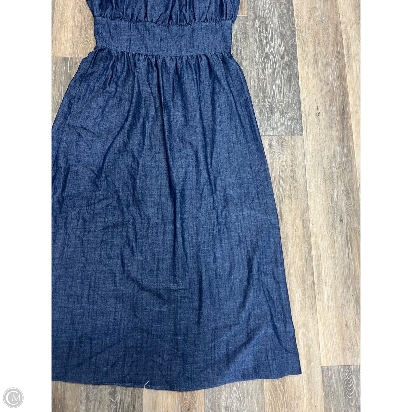 Dress Casual Maxi By Gilli In Blue Denim, Size: L