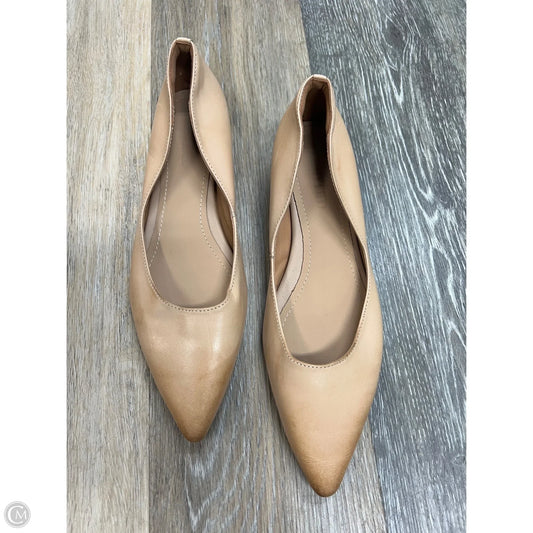 Shoes Flats Leather By Limited In Tan, Size: 8