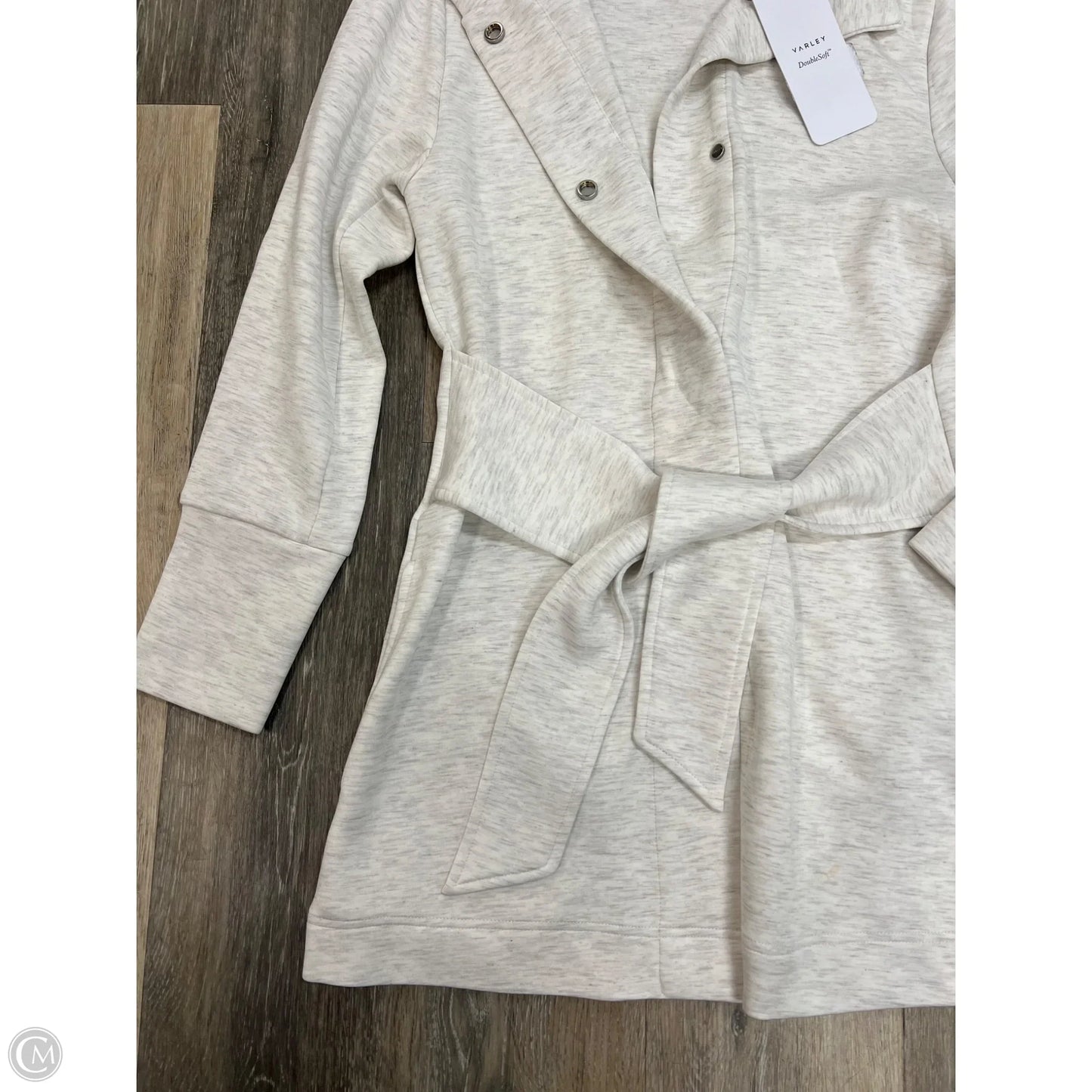 Athletic Jacket By Varley In Ivory, Size: Xs