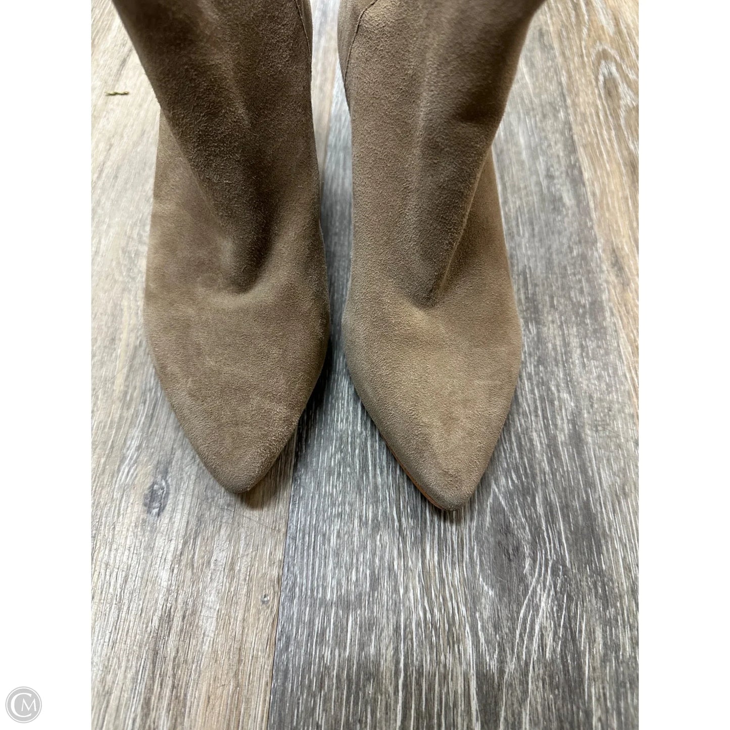 Boots Ankle Heels By Dolce Vita In Tan, Size: 6