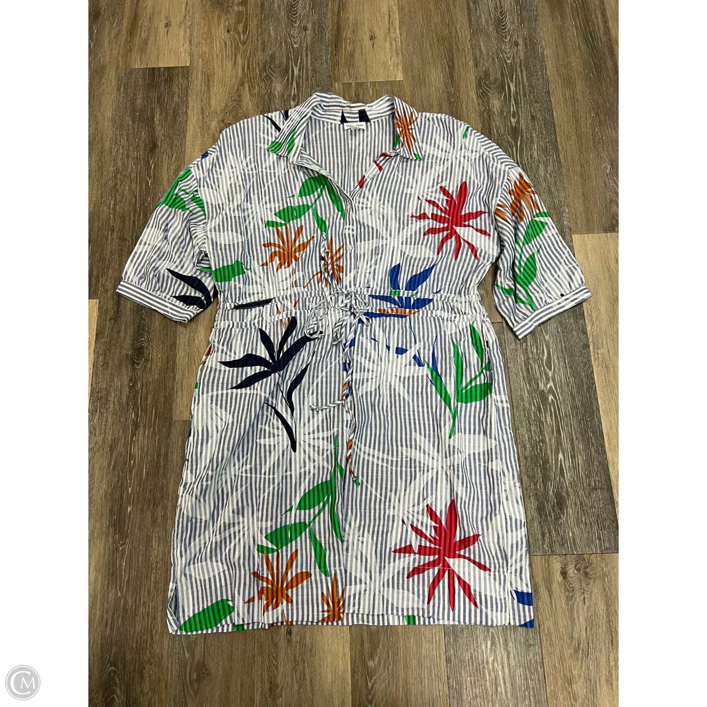 Dress Casual Short By Tribal In Striped Pattern, Size: Xl