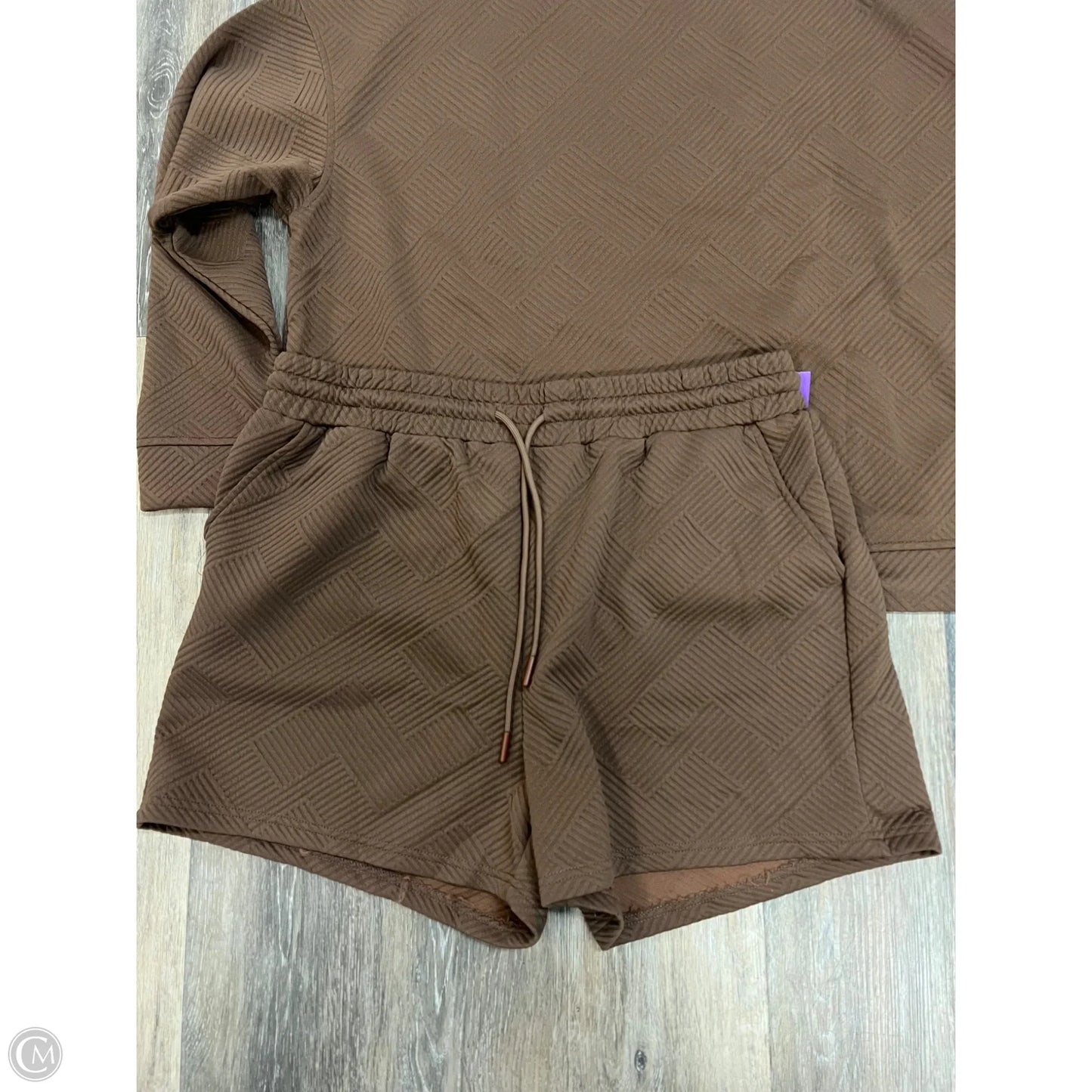 Lounge Set Shorts By Clothes Mentor In Brown, Size: Xxl