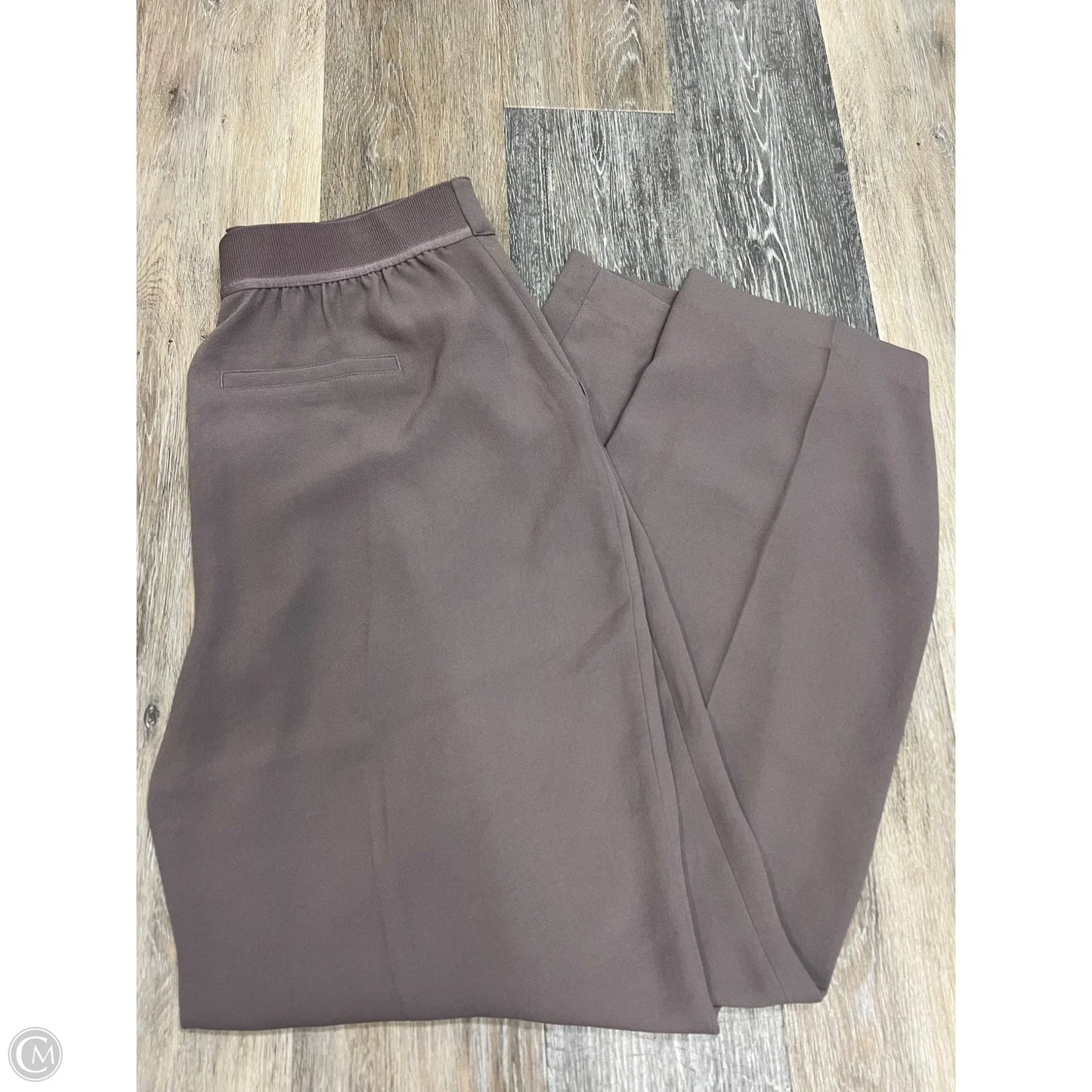 Pants Wide Leg By Spanx In Taupe, Size: L