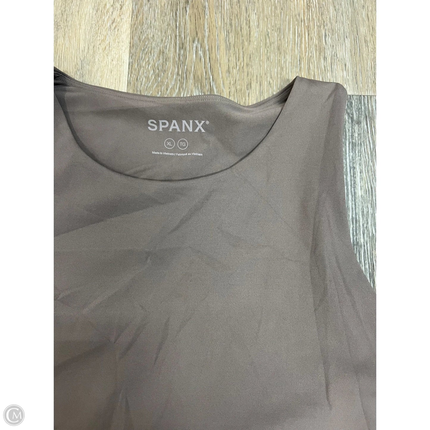 Tank Top By Spanx In Taupe, Size: Xl