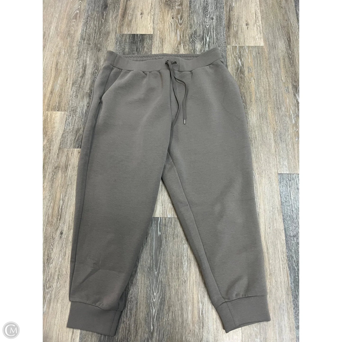 Athletic Pants By Calia In Taupe, Size: Xl