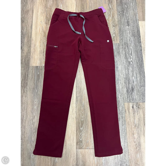Scrub Pants By Figs In Red, Size: Xs