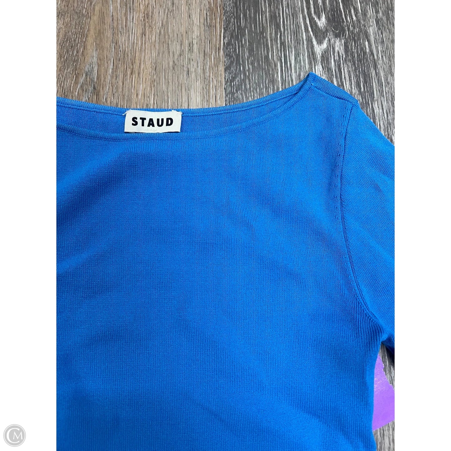 Sweater Designer By Staud In Blue, Size: S