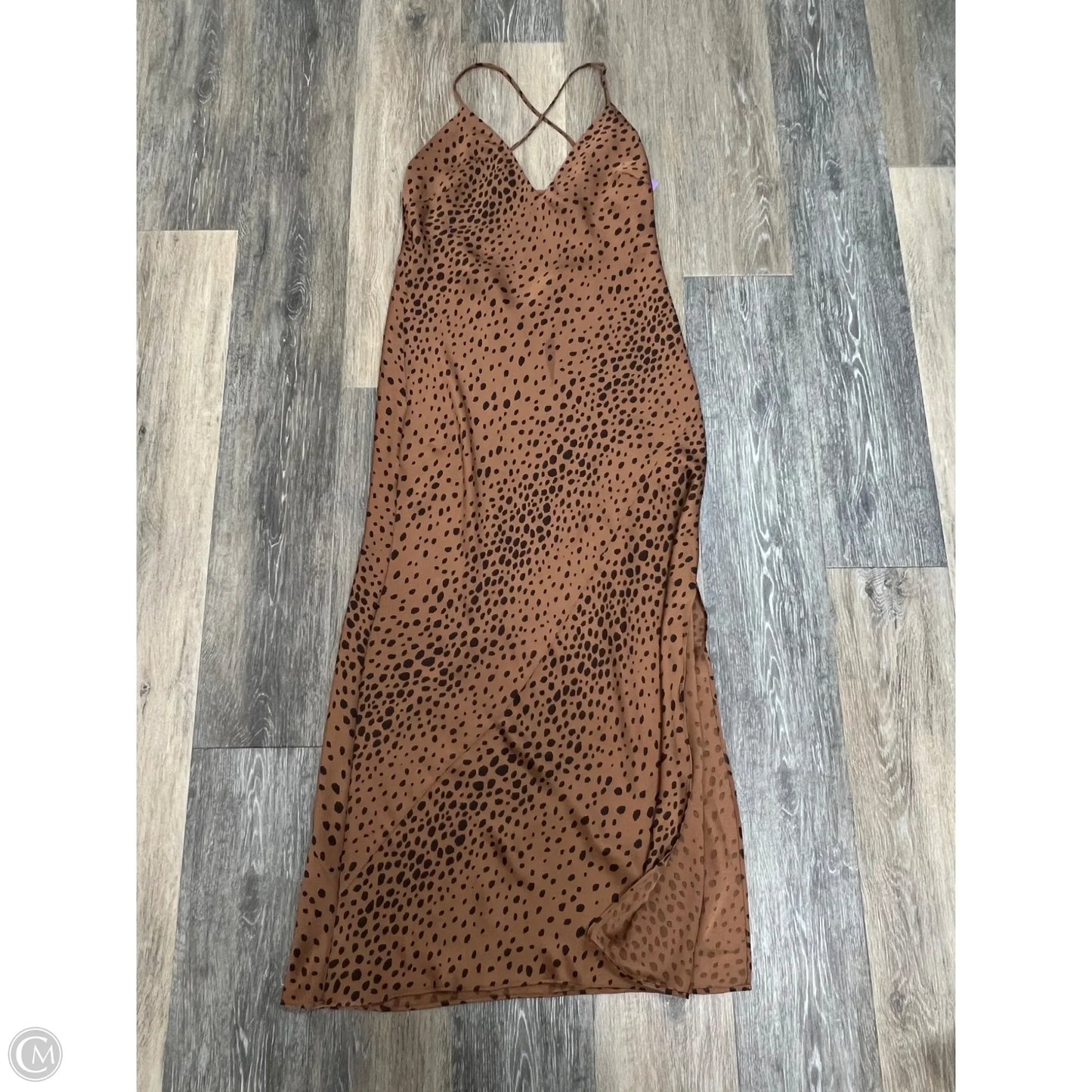 -Dress Party Long By Wilfred In Animal Print, Size: S