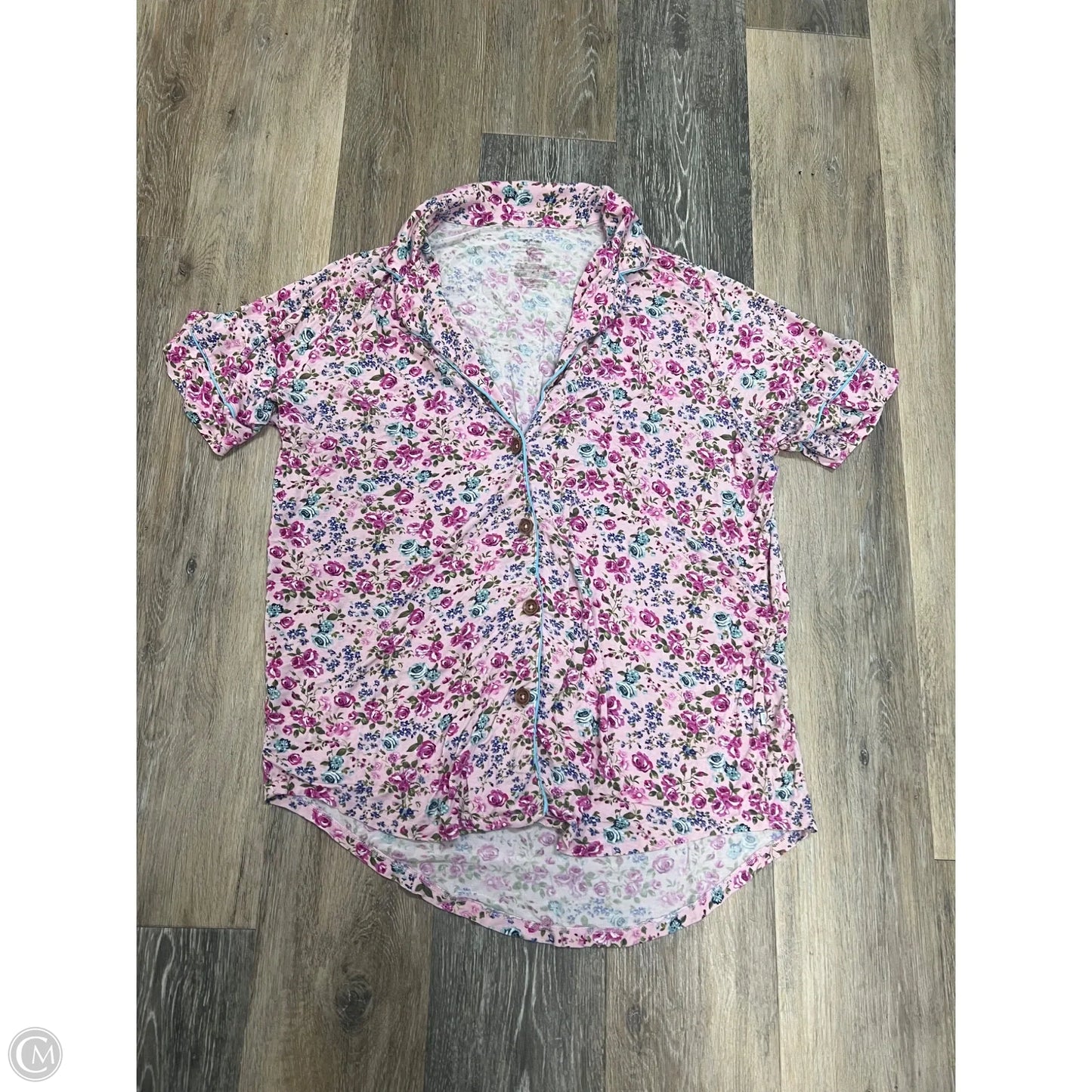 Pajamas 2pc By Posh Peanut In Pink, Size: L
