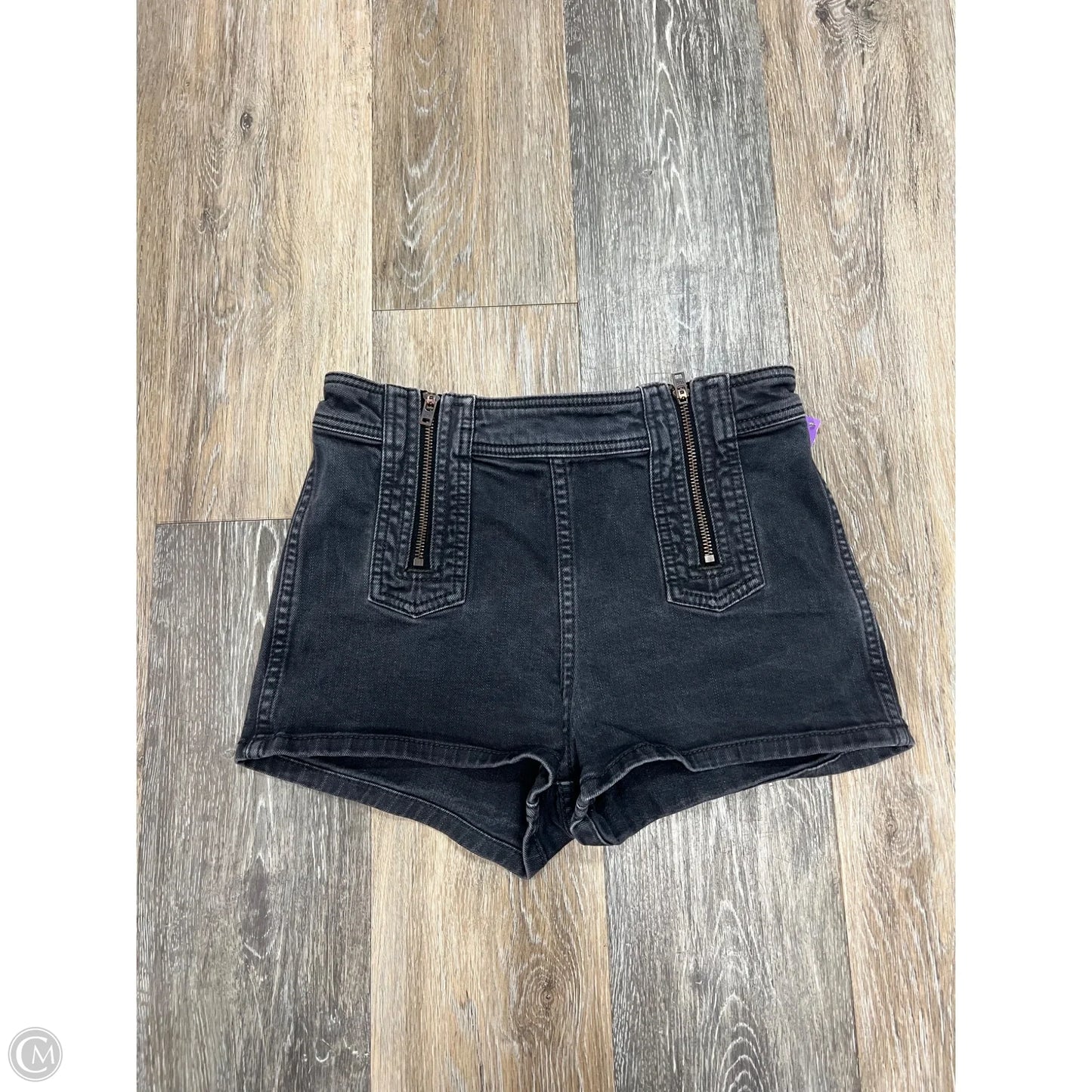 Shorts By Free People In Grey Denim, Size: 2