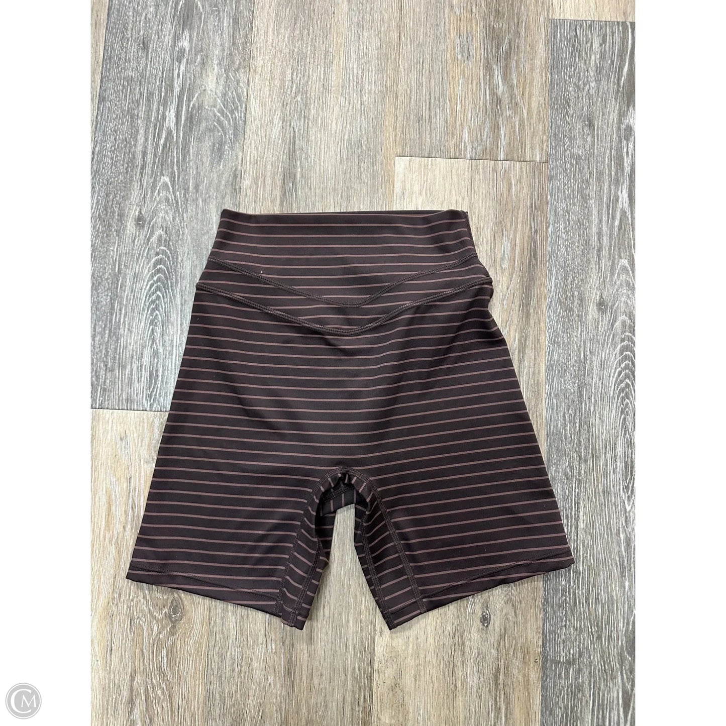 Athletic Shorts By Vitality In Brown, Size: Xs