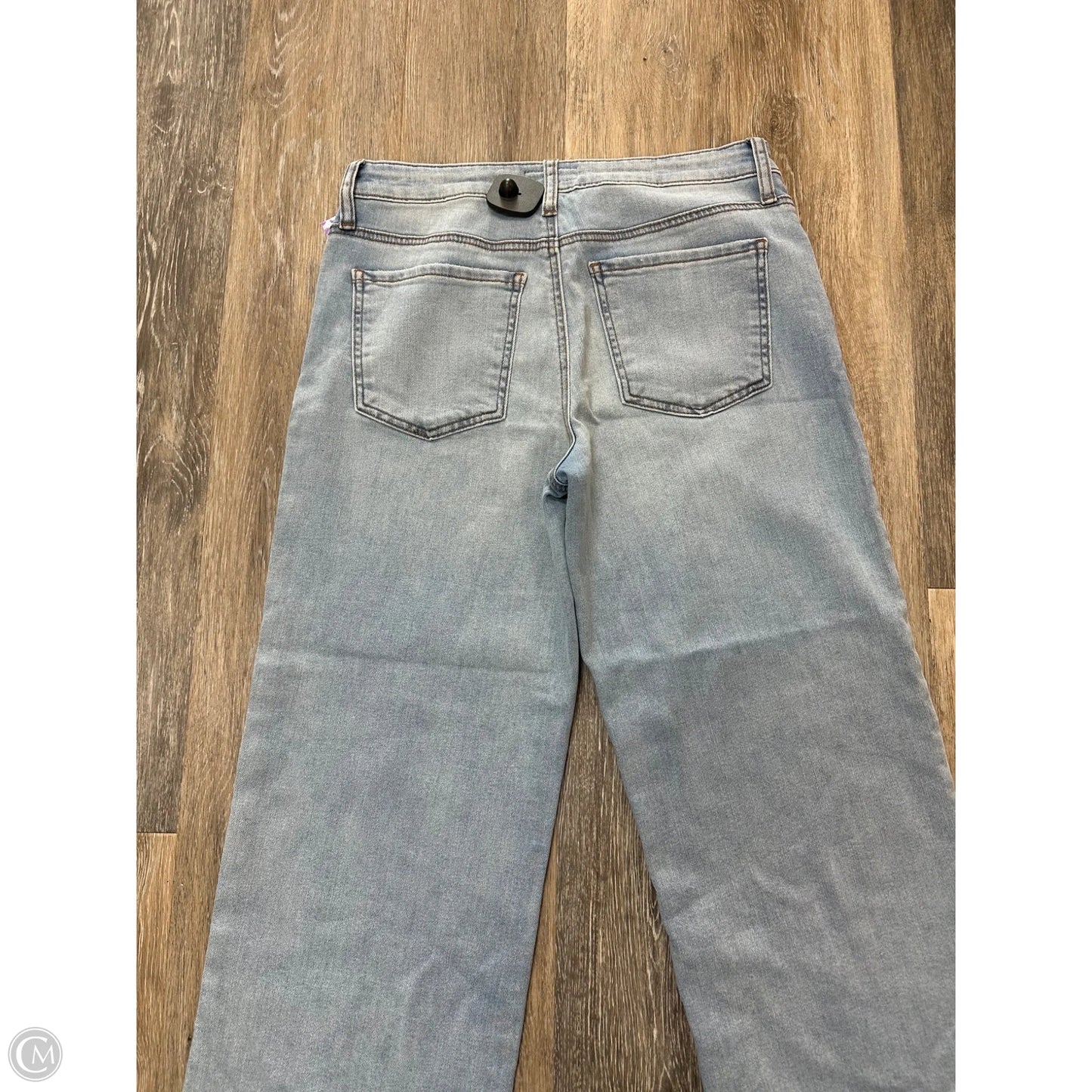 Jeans Cropped By Kut In Blue Denim, Size: 4