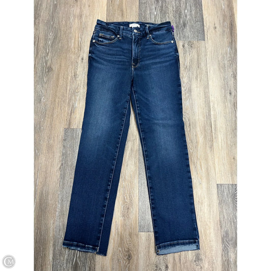 Jeans Boot Cut By Good American In Blue Denim, Size: 4/27