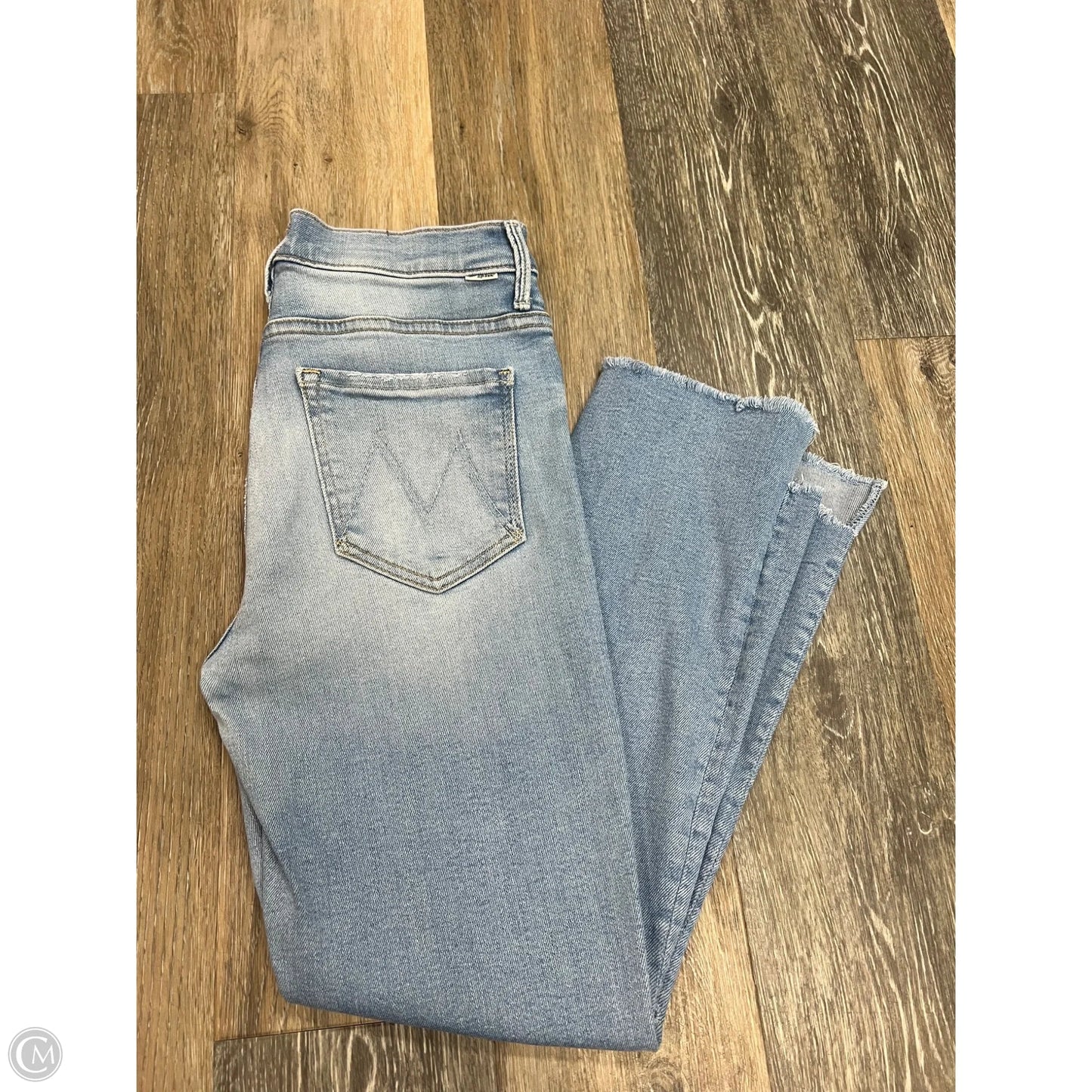 Jeans Straight By Mother In Blue Denim, Size: 8/29