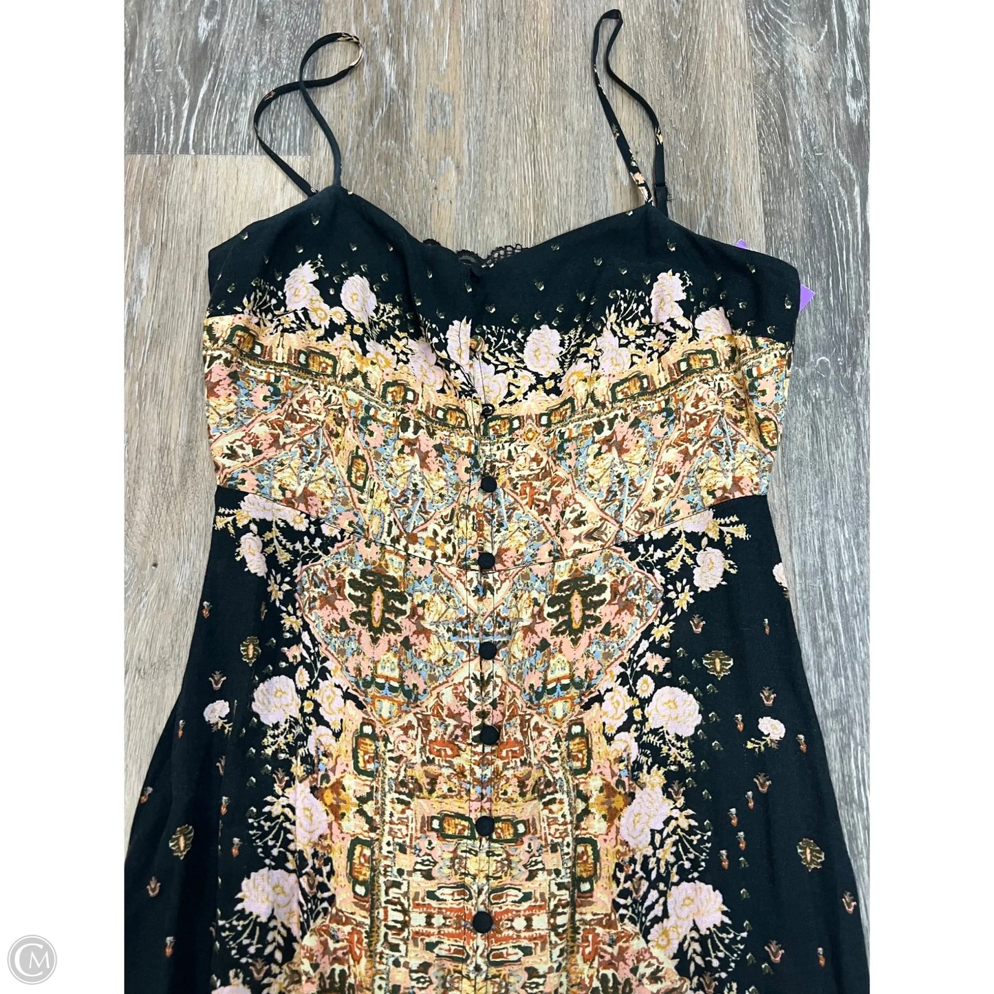 Dress Casual Maxi By Free People In Black, Size: S
