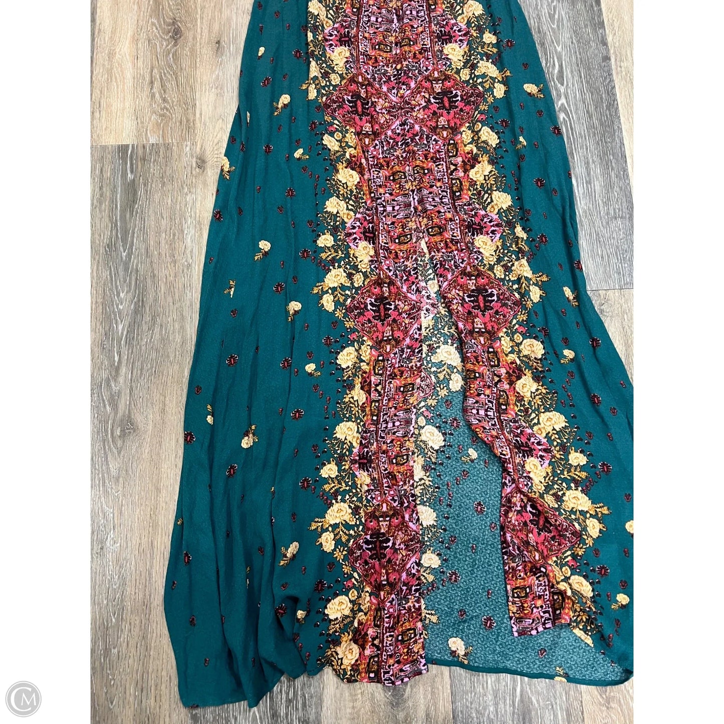 Dress Casual Maxi By Free People In Teal, Size: S