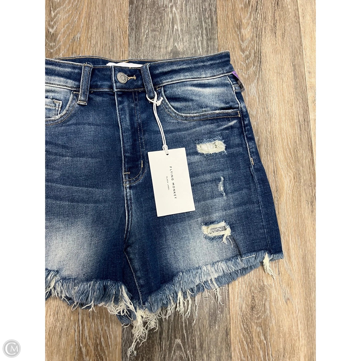 Shorts By Flying Monkey In Blue Denim, Size: 4