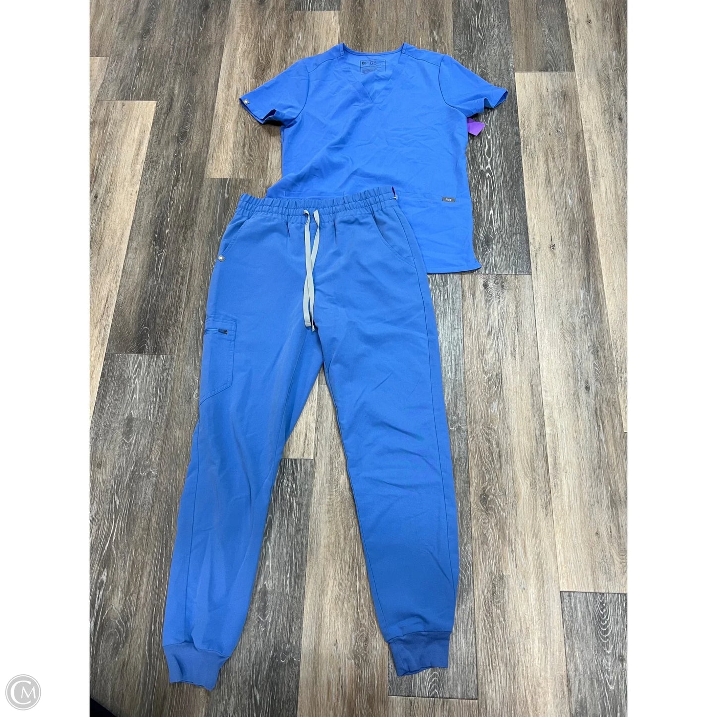 Scrub Pants Set 2pc By Figs In Blue, Size: S