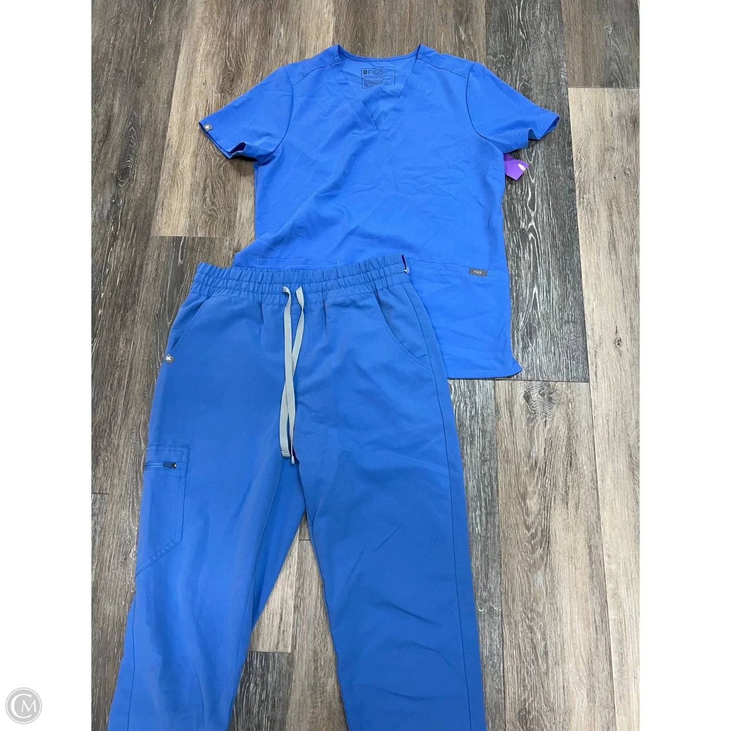 Scrub Pants Set 2pc By Figs In Blue, Size: S