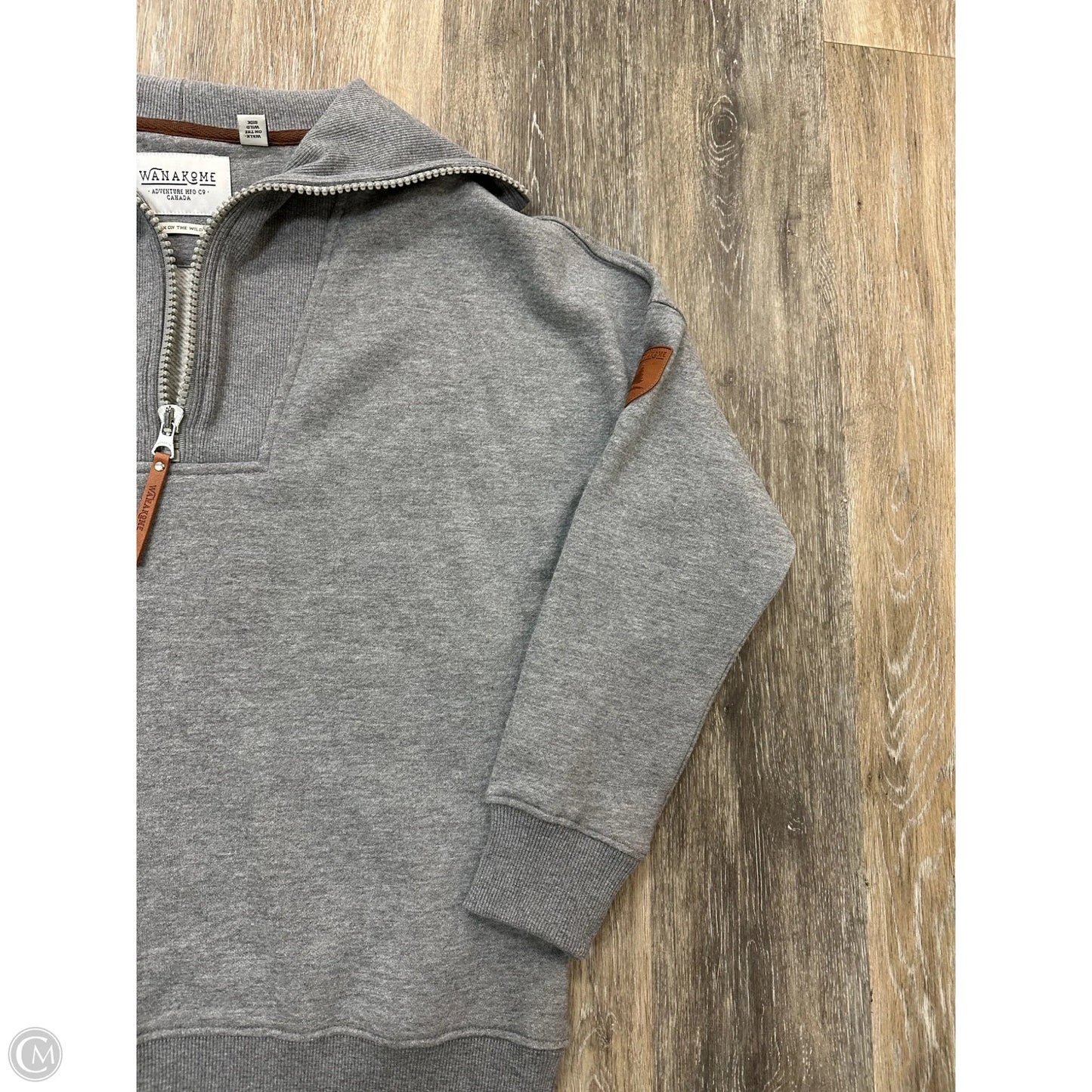 Sweatshirt Crewneck By Wanakome In Grey, Size: S
