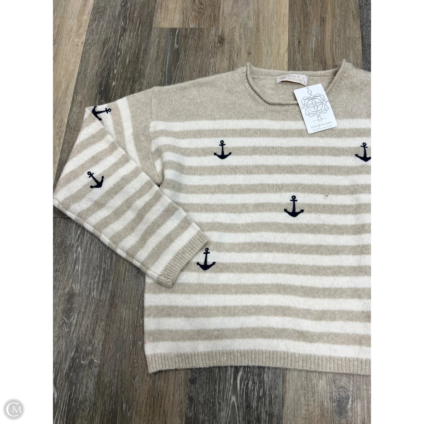 Sweater By Leela & Lavender In Striped Pattern, Size: S