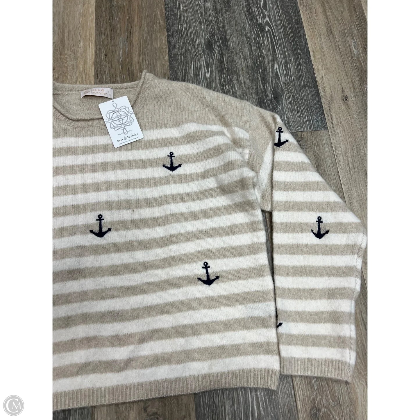 Sweater By Leela & Lavender In Striped Pattern, Size: S