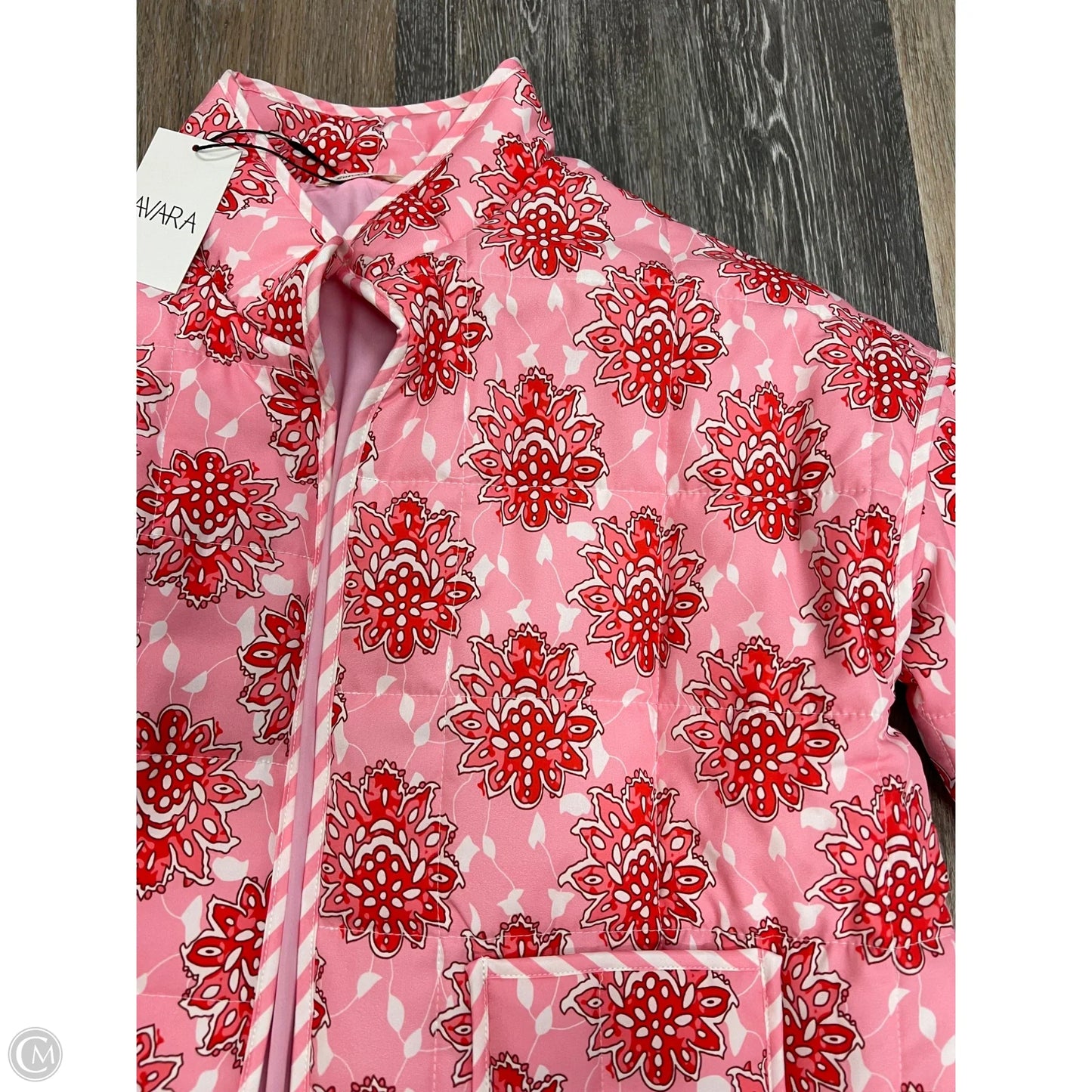 Jacket Puffer & Quilted By Sunday Up In Pink, Size: M