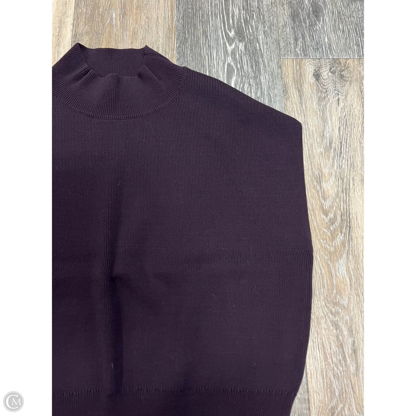 Sweater Short Sleeve By Evereve In Purple, Size: S