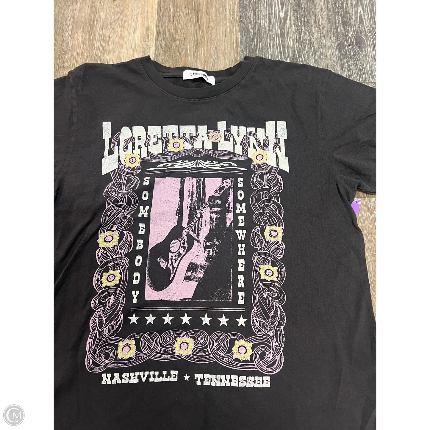 Top Short Sleeve By Daydreamer In Grey, Size: M