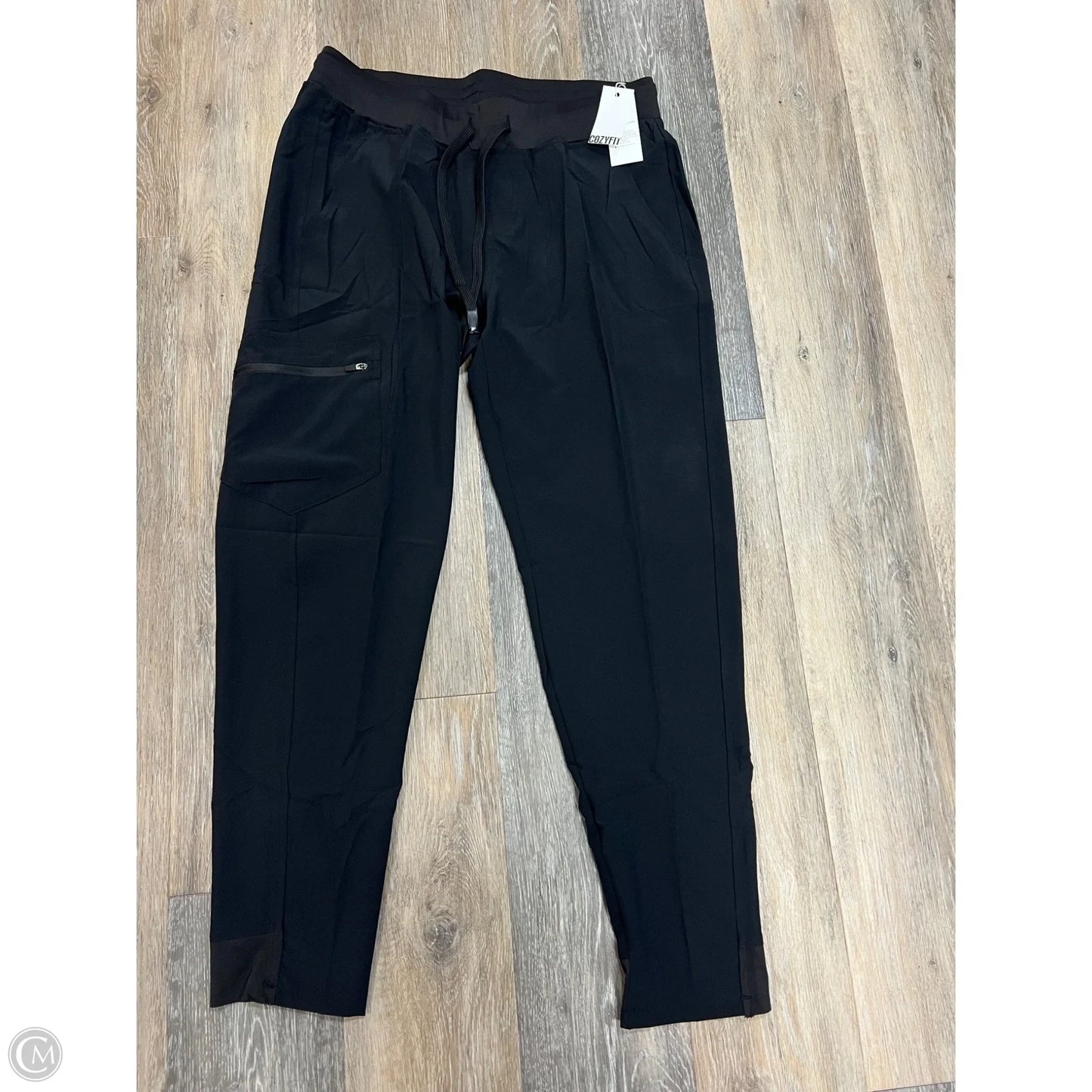 Scrub Pants 2pc By Cozyfit In Black, Size: M