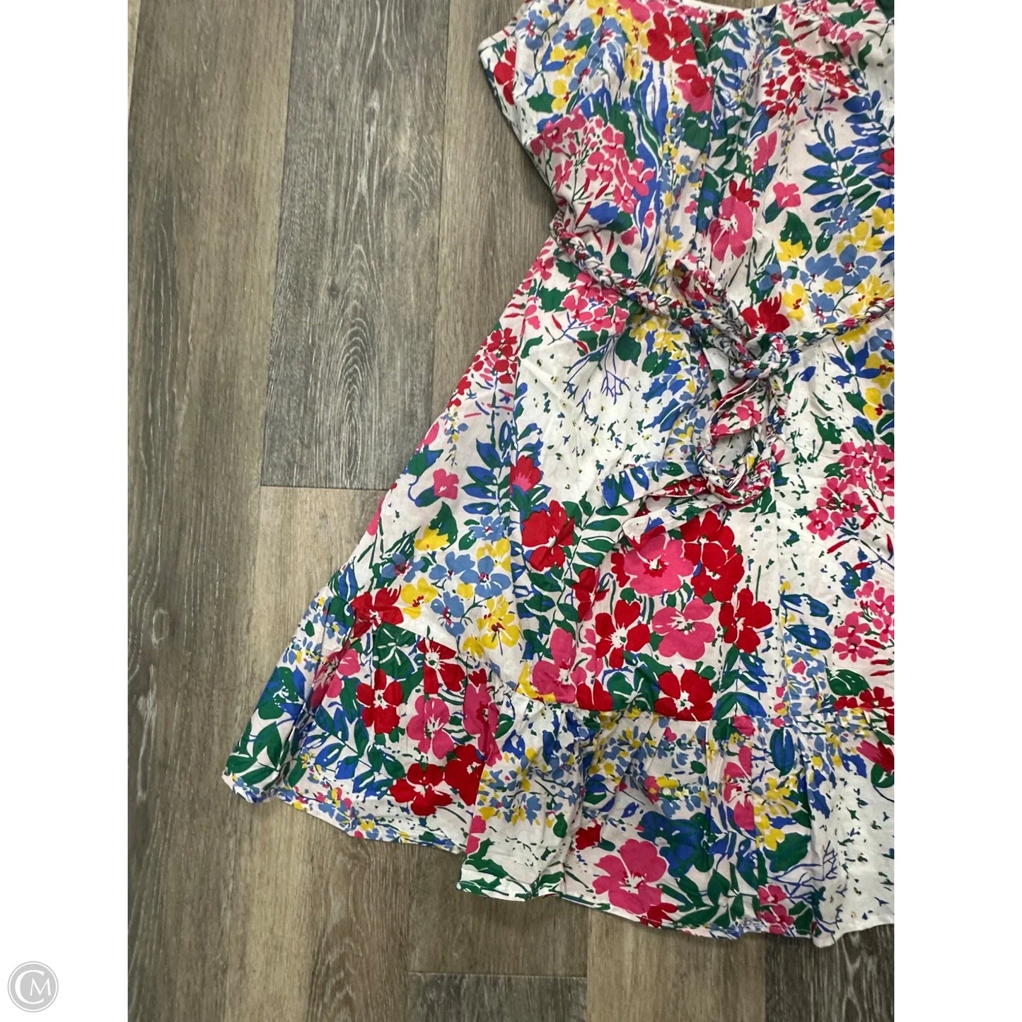 Dress Casual Midi By Grace + Emma In Floral Print, Size: 2x