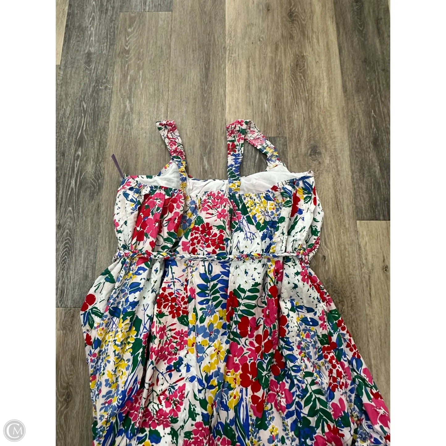 Dress Casual Midi By Grace + Emma In Floral Print, Size: 2x
