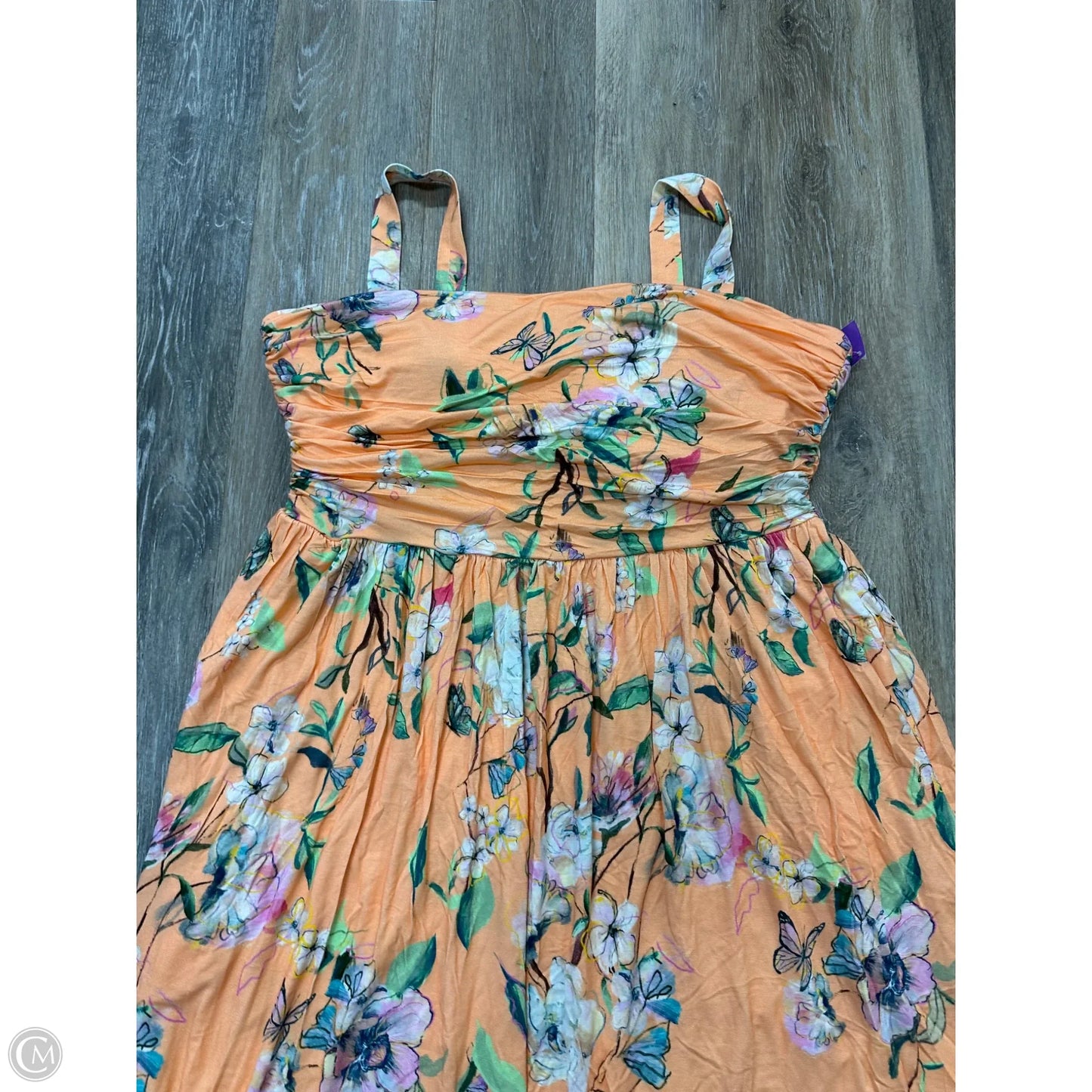 Dress Casual Short By Soma In Orange, Size: Xxl