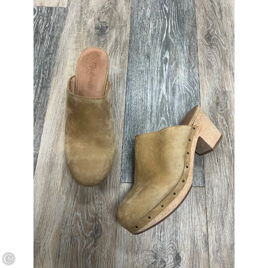 Shoes Heels Block By Madewell In Tan, Size: 7