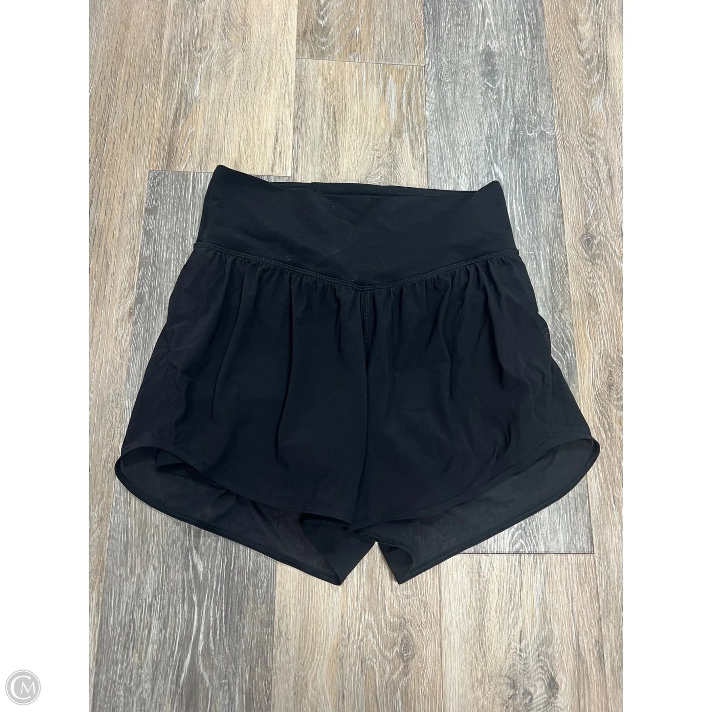 Athletic Shorts By Lululemon In Black, Size: 6