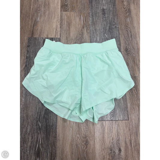 Athletic Shorts By Crz Yoga In Green, Size: S