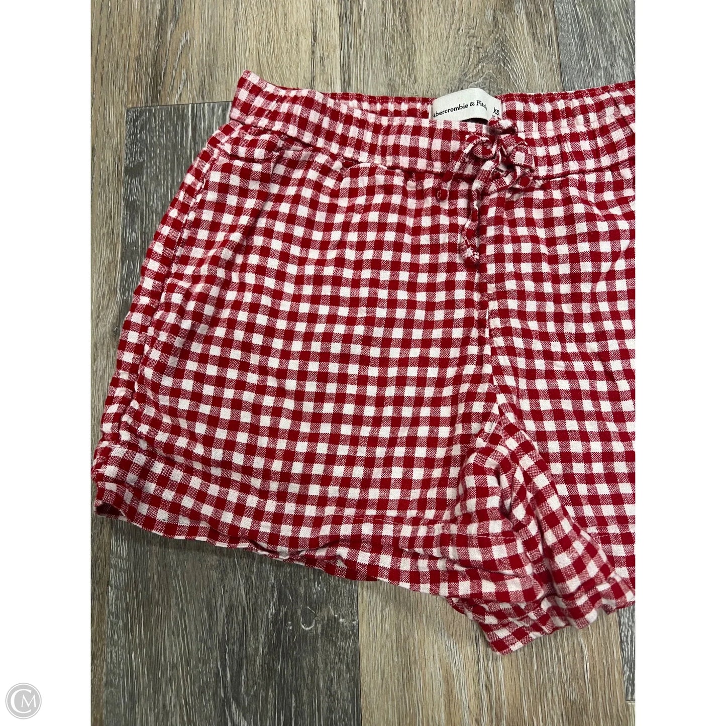 Shorts By Abercrombie And Fitch In Plaid Pattern, Size: Xs