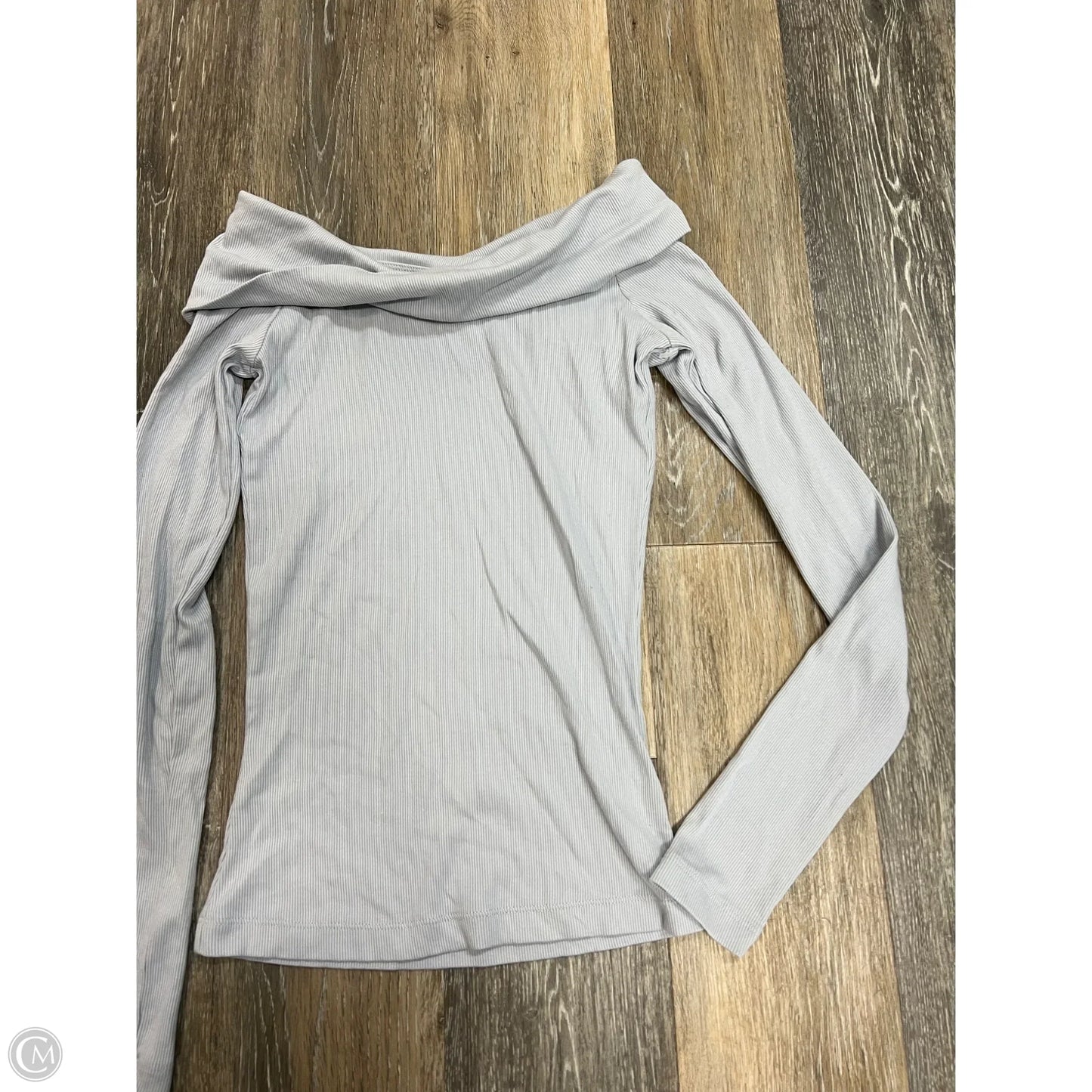 Top Long Sleeve By Pilcro In Blue, Size: Xs