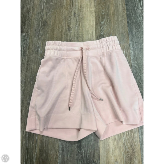 Athletic Shorts By Lululemon In Pink, Size: 4