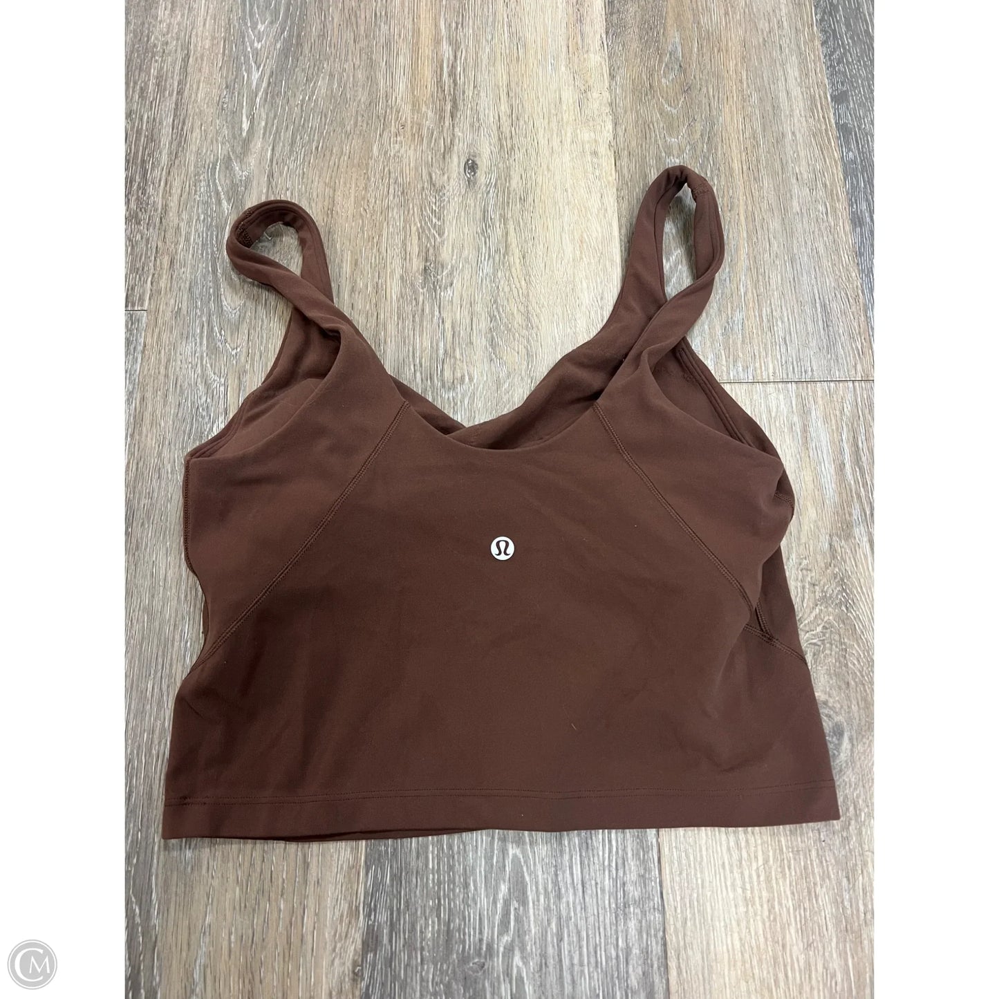 Athletic Tank Top By Lululemon In Brown, Size: 8