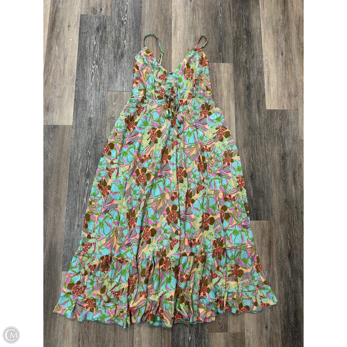 -Dress Casual Maxi By Naif In Floral Print, Size: M