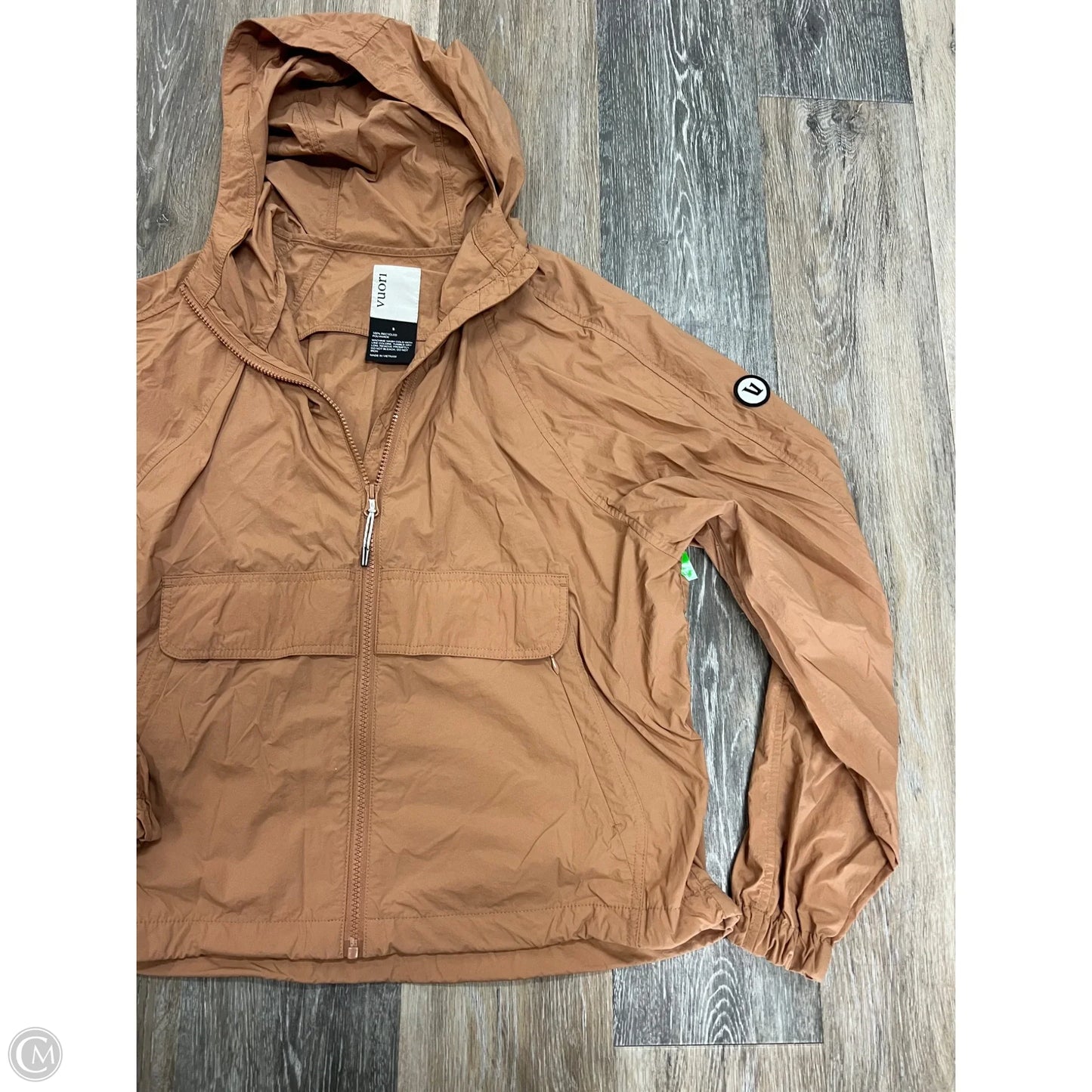Athletic Jacket By Vuori In Tan, Size: S