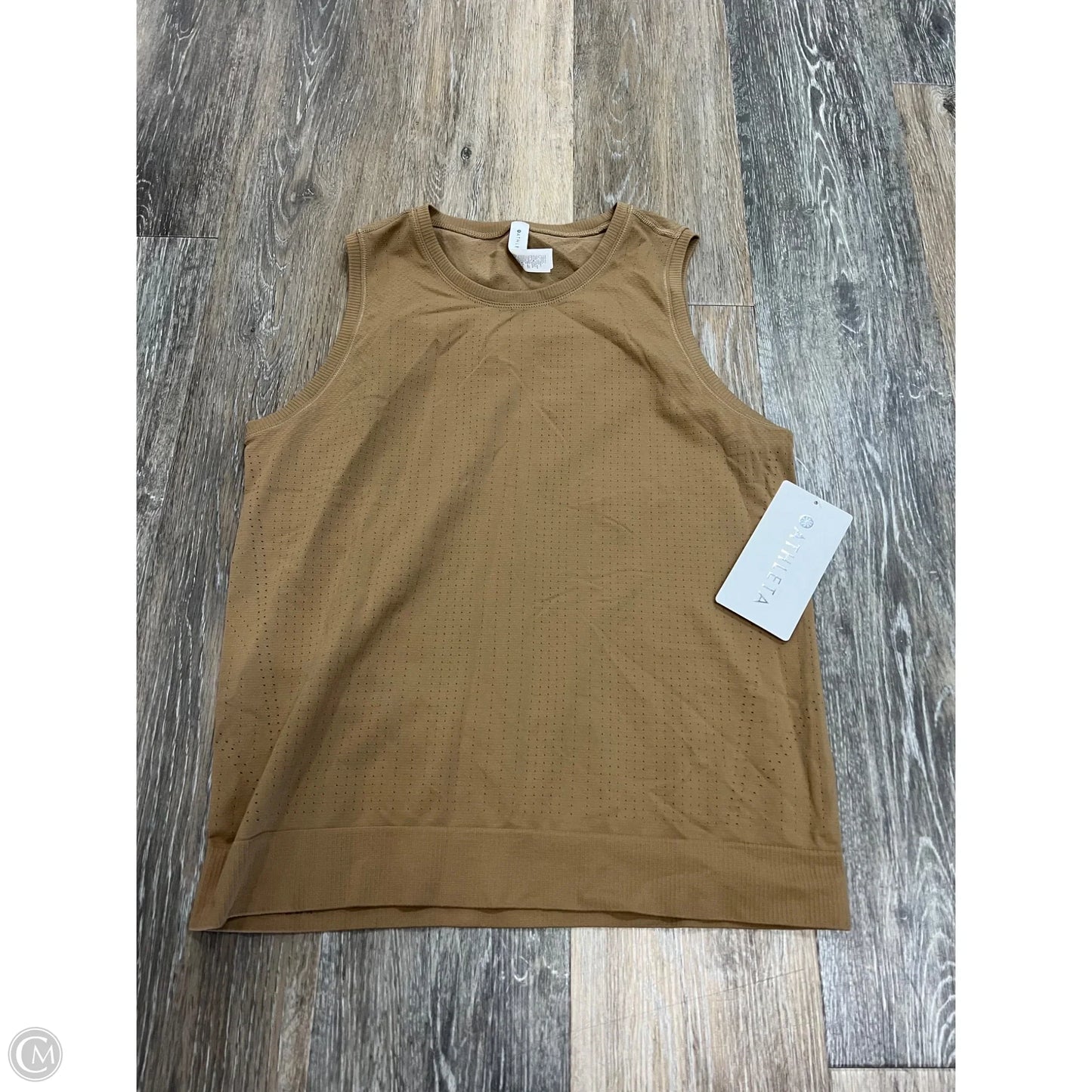 Athletic Tank Top By Athleta In Tan, Size: S