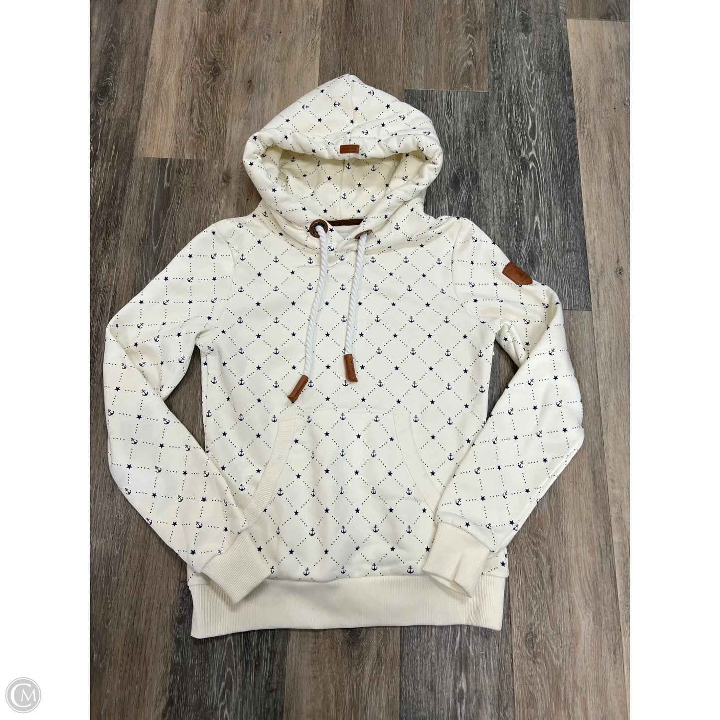Sweatshirt Hoodie By Wanakome In White, Size: Xs