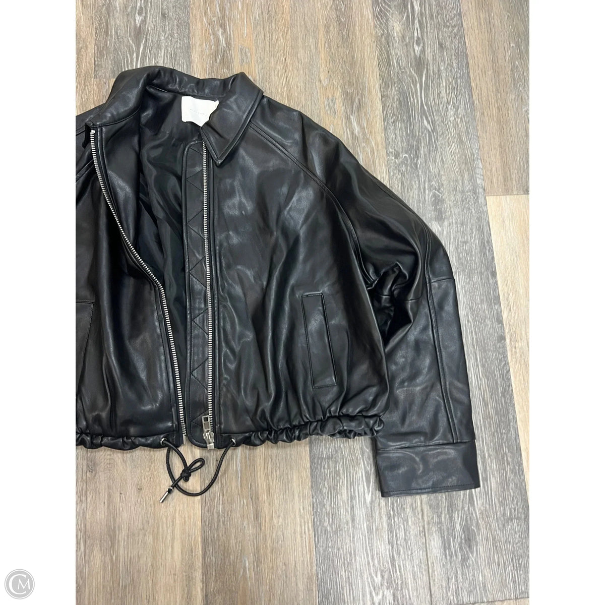 -Jacket Moto By All Row In White, Size: S