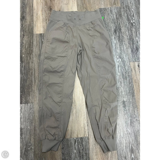 Athletic Pants By Lululemon In Taupe, Size: 4